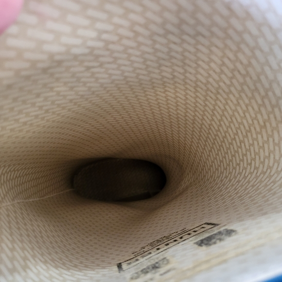 Size 8 Hunter Rain Boots Glossy Nimbus Blue Rubber Boots - Picture 13 of 13